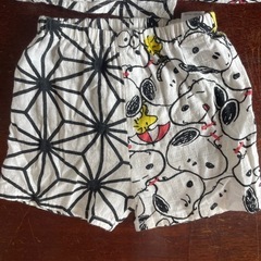 スヌーピー甚平　90㎝
の画像