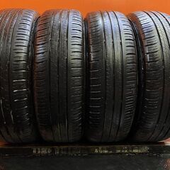 DUNLOP ENASAVE EC300+ 195/65R16 16インチ 夏タイヤ 4本 21年製 バリ溝
