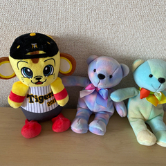 飾ってたぬいぐるみの画像