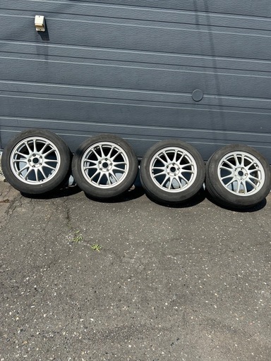 受渡し確定！17インチ　A-techアルミ　ニットータイヤセット