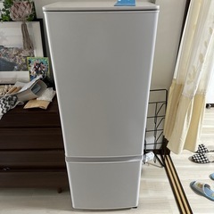 三菱　冷蔵庫　一人暮らし用の画像
