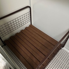 布団収納　すのこの画像