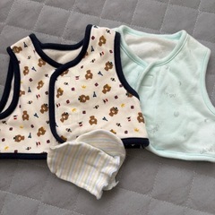 ベビー服　帽子　ミトン　スリーパー　まとめての画像