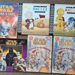 スター・ウォーズ 英語絵本6冊セット【未使用シール付き／書き込みなし】