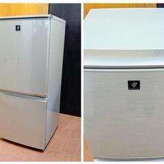 シャープ 冷凍冷蔵庫 SJ-PD14T-N 中古品