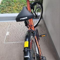 お話し中　24インチ　シマノ6段変速ギア　自転車の画像