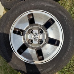 ホンダ　純正アルミホイール　タイヤの画像