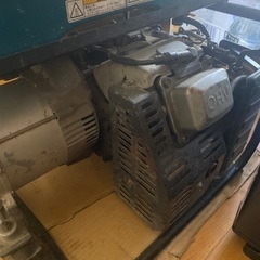 発電機実動の画像