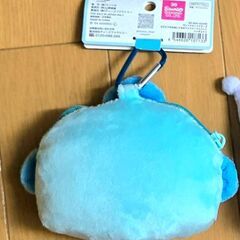 サンリオ　ハンギョドン　カラビナ付きぬいぐるみ　ファスナーマスコットの画像