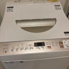 【SHARP】2021年購入洗濯機の画像