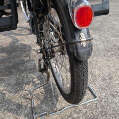 パナソニック電動アシスト自転車 BE-ELMD033グリーン前後チャイルドシートの画像