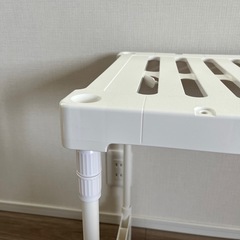 【受け渡し者決定】ニトリ(NITORI) たて横伸縮 押入れ整理ラックの画像