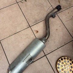 XLR250マフラーの画像