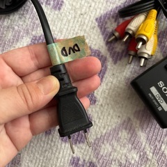 SONY DVDプレーヤー　リモコン付きの画像