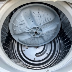 シャープ　洗濯機　7㎏　洗濯槽穴なし簡易清掃済みの画像
