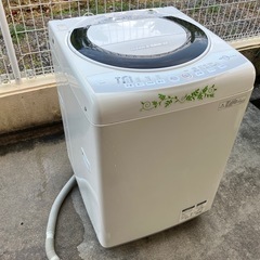 シャープ　洗濯機　7㎏　洗濯槽穴なし簡易清掃済み