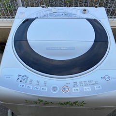 シャープ　洗濯機　7㎏　洗濯槽穴なし簡易清掃済みの画像
