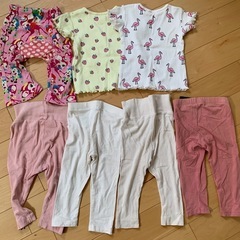 70㎝　ズボン5枚　Tシャツ２枚の画像