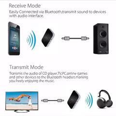 音を無線（Bluetooth）に変えてコードレス化　トランスミット＆レシーバーの画像