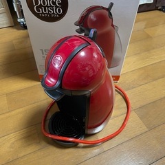 【製品名】 ネスカフェ ドルチェ グスト ピッコロ プレミアム ワインレッド 【型番】 MD9744R-PRの画像