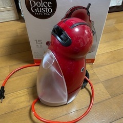 【製品名】 ネスカフェ ドルチェ グスト ピッコロ プレミアム ワインレッド 【型番】 MD9744R-PRの画像