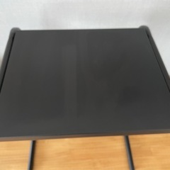 ニトリ 伸縮レンジラック 40cm～58cm(ブラック)の画像