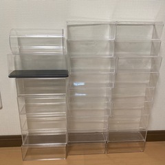 取引中★used 百均クリアケース　25個まとめ売り の画像