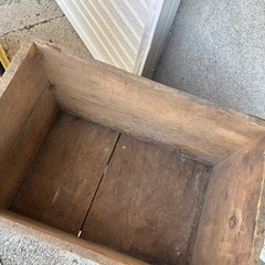 昭和レトロ　木箱の画像