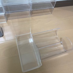 取引中★used 百均クリアケース　25個まとめ売り の画像