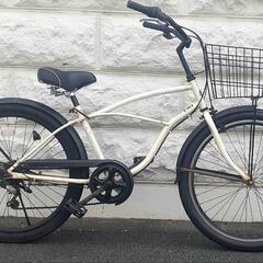 中古 ビーチクルーザー 26インチ ギア付き