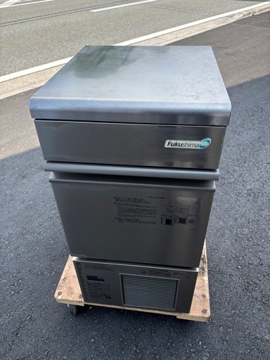 ■中古品 フクシマ製氷機 FIC-A25KT 2012年 アイスキューブメーカー 400ｘ450ｘ800ｍｍ 作問題なし■