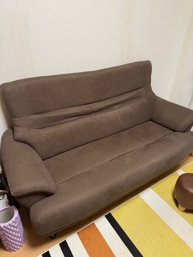 ナガノ家具　3人掛けソファ