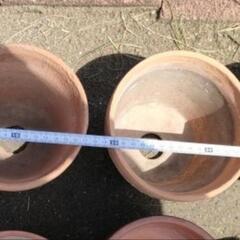 陶器/植木鉢/1個30円/無くなり次第終了/基本、引き取り限定でお願いします。の画像