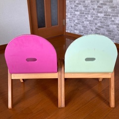 子供用椅子2脚セットの画像