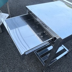 ⭐︎中古品 アズマ 引き出し付き作業台 600x600x800mm⭐︎の画像