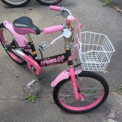 子ども用自転車18インチの画像