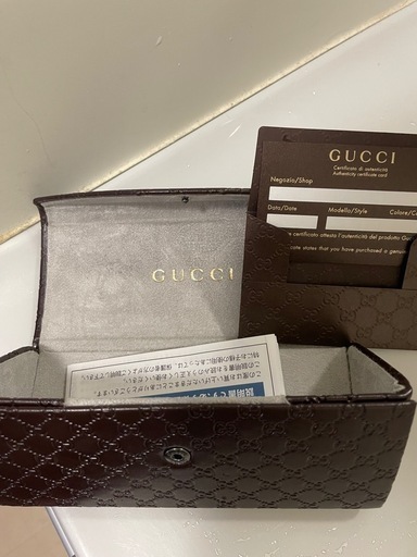 GUCCI ブラック サングラス ケース付き　グッチ　正規品　新品未使用