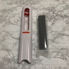 ミニモップ スポンジモップ スクイーズ 乾湿両用 絞り器付き デスク 窓拭き 鏡の画像