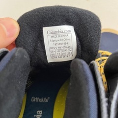 Columbia YM1008-434 ネイビー トレッキングシューズ　26cmの画像