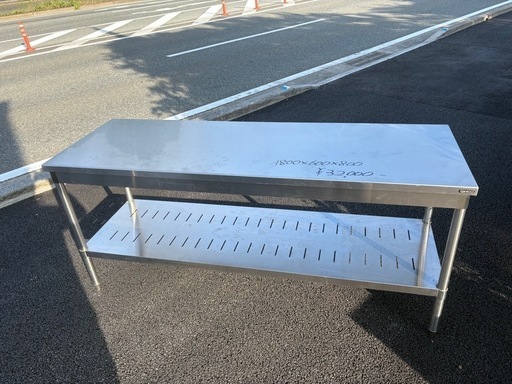 ⭐︎中古品 タニコー作業台 1800x600x800mm⭐︎