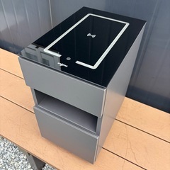 新品展示品 ワイヤレス充電 調光調色ライト付き 多機能キャビネット の画像