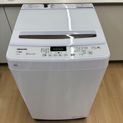 【リユースのサカイ野々市店】洗濯機 ハイセンス HW-G75A 2021年製 ※クリーニング済み/当店6ヶ月保証の画像