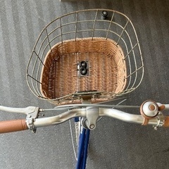 子供 自転車 24インチ ネイビー スポーツハンドルの画像