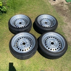 15インチ7J 20加工鉄チン　　