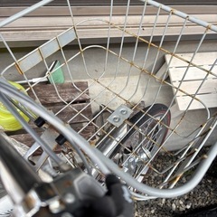 子供用26インチ自転車　黒24インチの画像