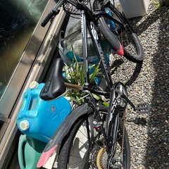子供用26インチ自転車　黒24インチの画像