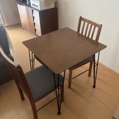 ダイニングテーブル　チェアセットの画像
