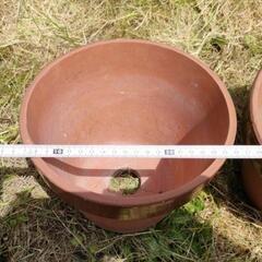 植木鉢/陶器/1個120円/基本、引き取り限定でお願いします！の画像