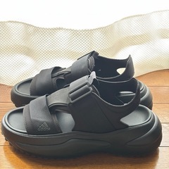 9/15まで。美品✴︎7月購入　adidas アディダス　厚底　スポーツサンダル　26〜26.5の画像