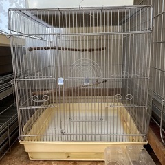 ホーエイ　鳥カゴ　465 ホワイト　